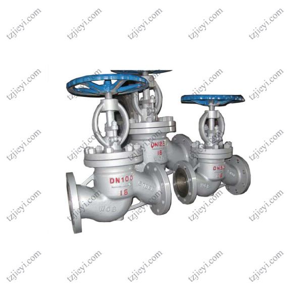 High pressure durable flanged connection globe valve ANSI 150LBS