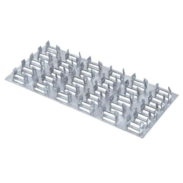 1.0mm Thickness Galvanized Steel Truss Plates 3 X 5 Inch for Roofing Wood Connector