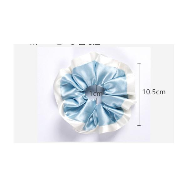 100% Pure Mulberry Silk Scrunchies For Women Soft Silk Hair Scrunchies For Women Prevents Hair From Frizzing And Damage