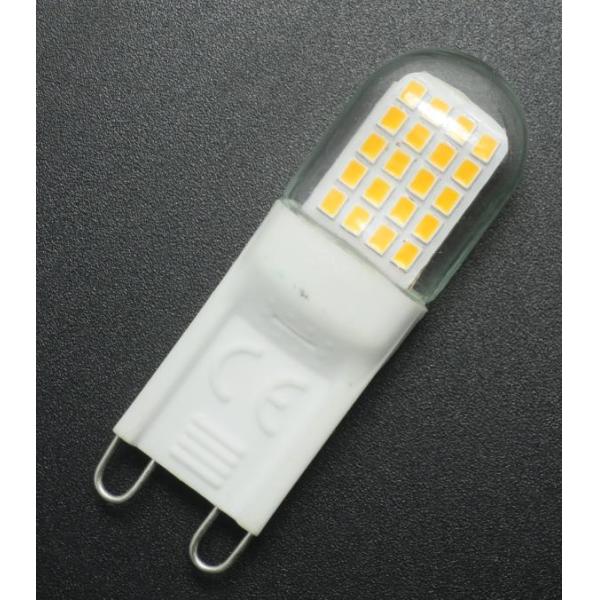 250LM ceramic led light bulbs g9