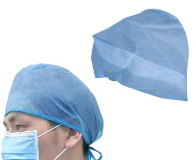 Transparent PE Disposable Surgical Cap CE ISO FDA For Restaurant