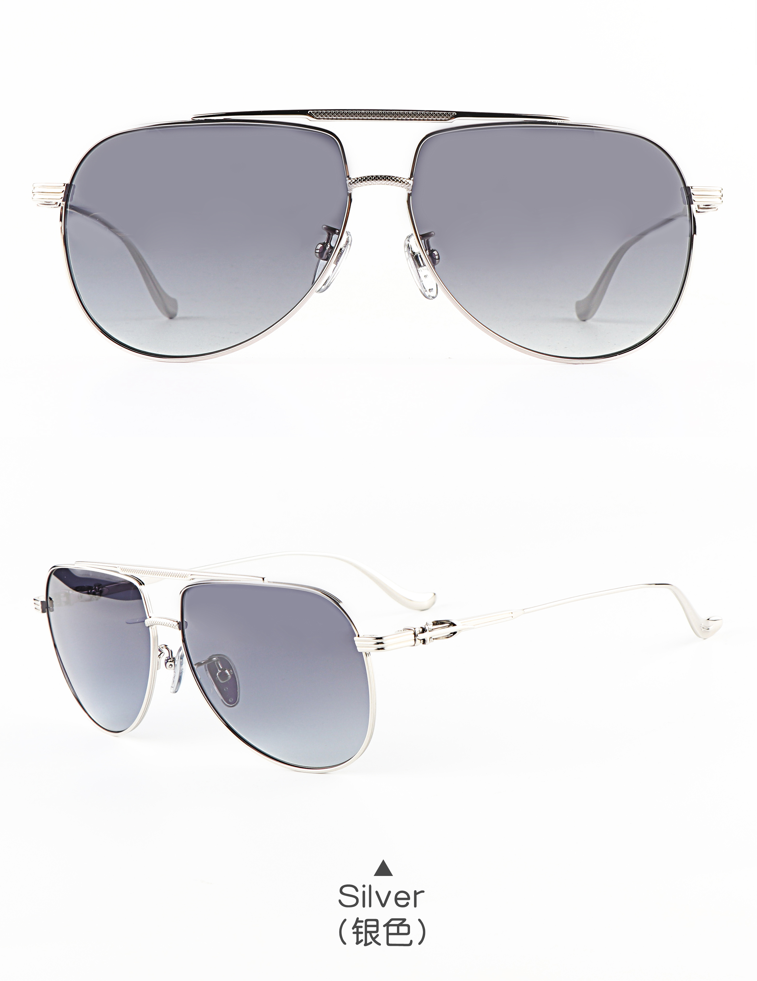 Shenzhen Wholesaler Stylish Luxury Shades Glasses Men Driving Fishing Wedding Dusk Pilot Sunglasses High Quality Branded