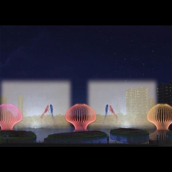 Lake Water Movie Musical Fountain LED 24V 5W 12W 18W 36W