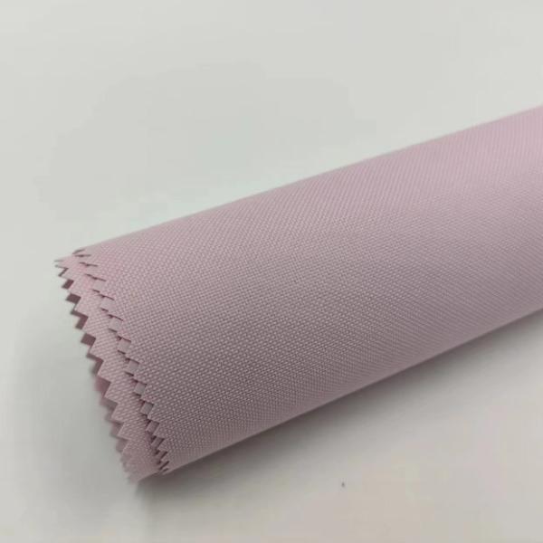 Breathable RPET Fabric 280gsm 600D PVC Coating Fabric For Handbags