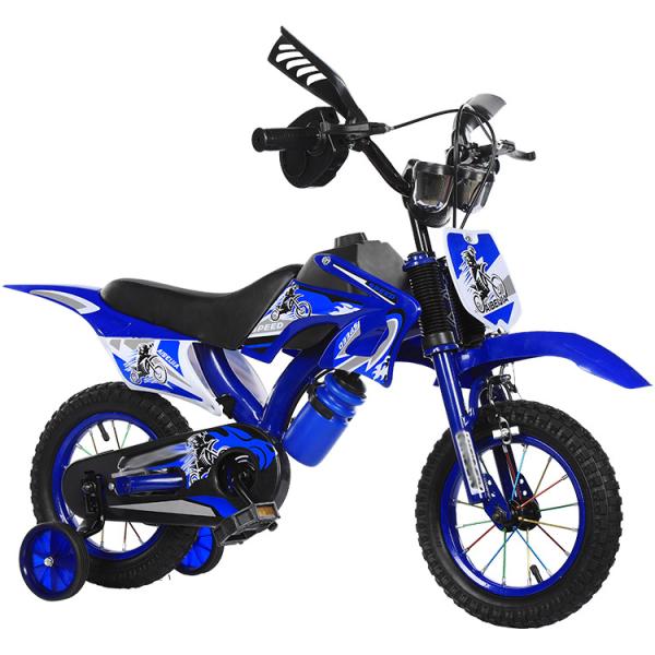 CCC сертифицированный 12-дюймовый детский велосипед имитация Мотоцикл дизайн мальчиков детский велосипед