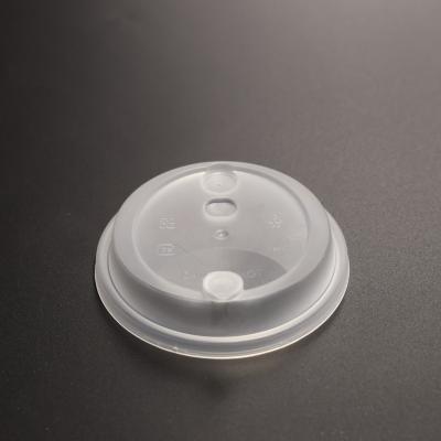 Leak Proof PP Plastic Cup Lid Transparent PP Material For Safe Drinking