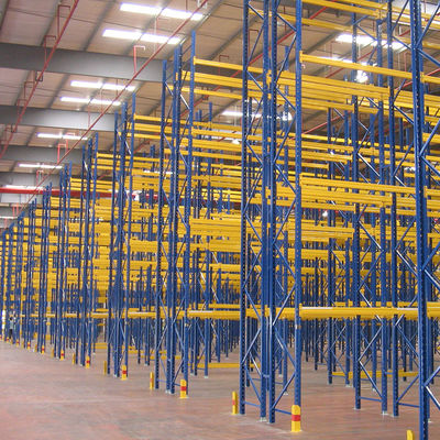 Galvanized Heavy Duty Selective Pallet Rack 2000kg Outdoor Warehouse Storage Racking System
