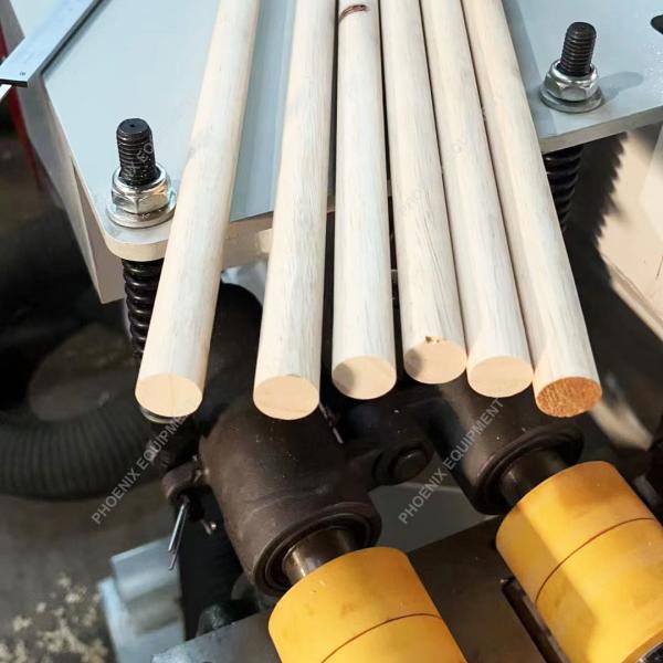 Automatic Feeding Speed Multi-Purpose Wood Processing Machine for Round Bar Production