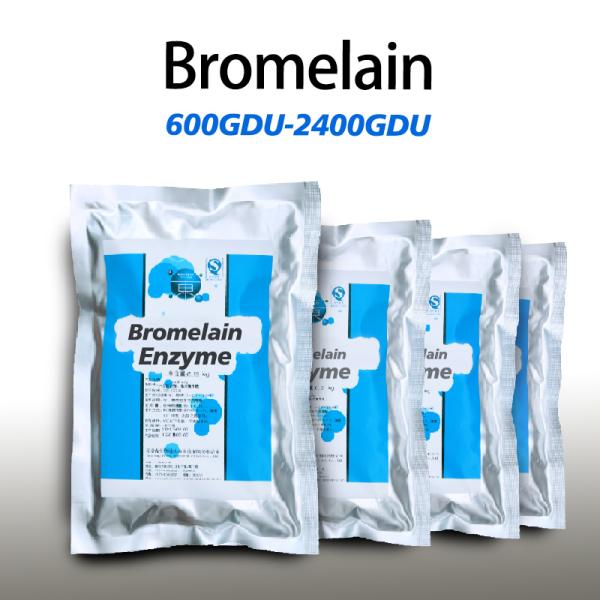 2400GDU Processus standard Poudre de bromélaïne FSSC22000 MUI Approbation du système casher