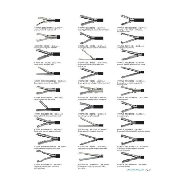 Atualize o seu equipamento cirúrgico com Força de Oviduto Abdominal Laparoscópica Manual de 5 mm