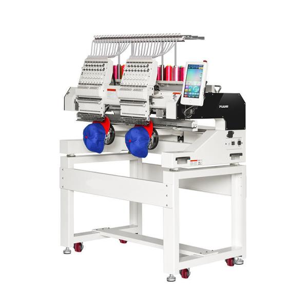 Industrial Computerised Embroidery Machine 2 Head Multi Needle Brother Hat