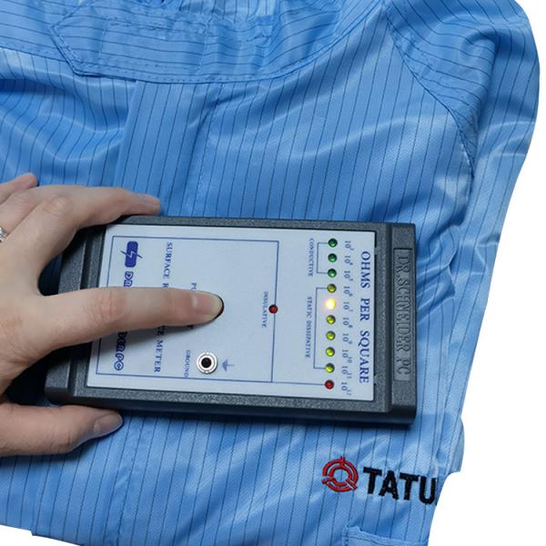 костюм ESD нашивки 5mm Washable многоразовый анти- статический