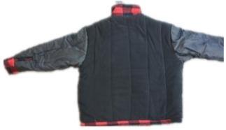 Pill Resistant Mens Heavy Duty Fleece Jacket Knit  Print 100% Polyester Shell
