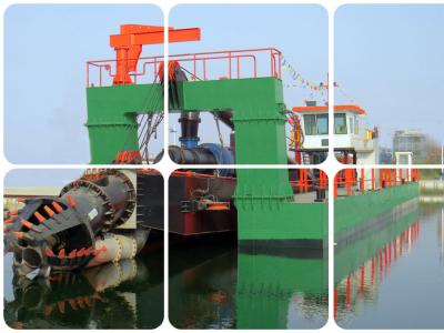 900 Cbm/H Bagadeira hidráulica não autopropulsada Cortador Sucção Bagadeira Navio Navio Bagadeira de areia fluvial
