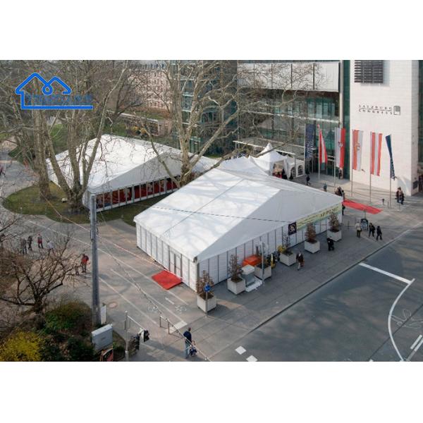 Permanent Commercial Marquee Aluminum Structures Custom Printed Tents For Tour Show Big Event Tents Event Marquee Tent
