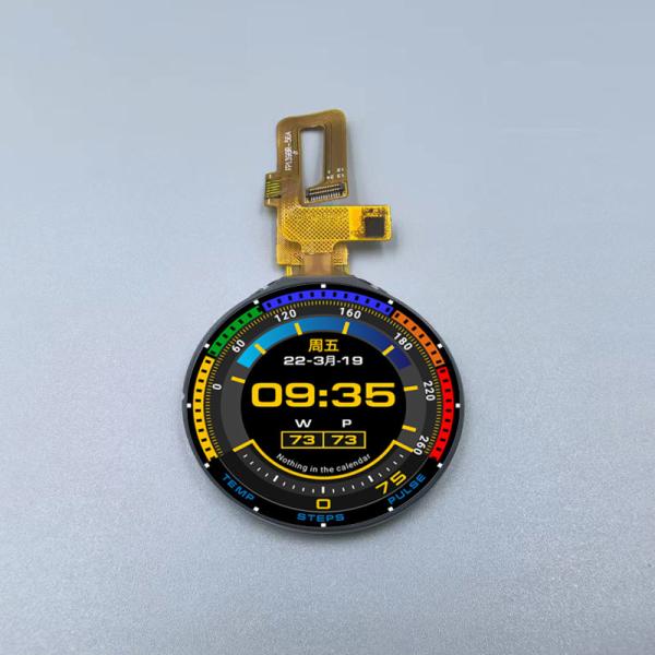 Écran tactile TFT de 1,39 pouce 360*360 QSPI rond, panneau tactile capacitif