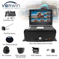 Full HD 1080P 8CH DVR mobile H.265 CMSV6 Chauffeur de bus 4G Wifi MDVR Caméra de voiture Bus Truck