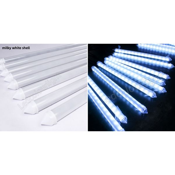 30mm 1M RGB Pixel 3D LED Meteor Light Tube for Theme Parks and Festivals