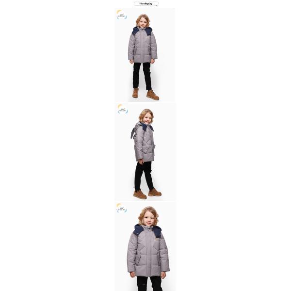 Bilemi Baby Thick Lovely Warm Parkas Detachable Cap Down Jacket Winter Boys Downcoat Baby Suit