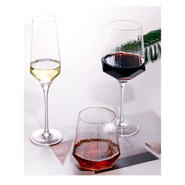 Обслуживание ОЭМ кубка ясных кристаллических бокалов ромбовидное неэтилированное