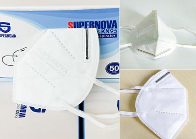 Nonwoven 5 Ply Sterile Face Mask High Protective 5 Layer  Headband / Earloop