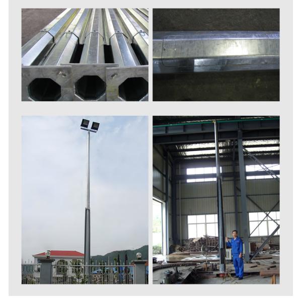 Street Yard Classic Garden Light Pole с стандартом сварки AWS D.1.1 Стальной материал