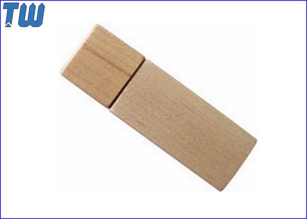 Bulk Rectangle Wooden 1GB USB Stick Drive Natural Simple Product