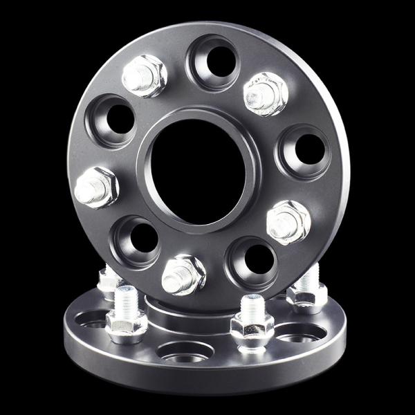 25mm Forged Aluminum Hub-centric Wheel Spacers Anodize Black for FORD Mustang 2016 Version