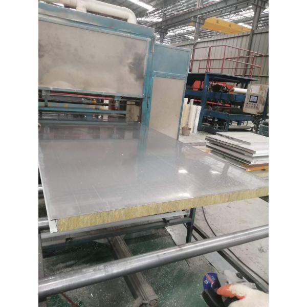 Warehouse Rockwool Stainless Steel Insulation Sandwich Panel