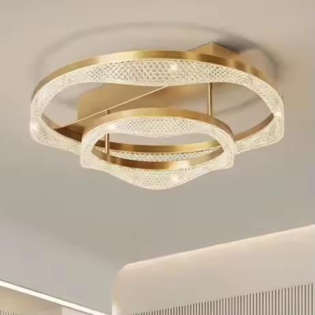Super Bright LED Ceiling Light Chandelier Bedroom Crystal LED Ceiling Lamp