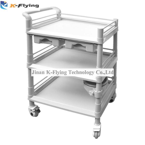 Hospital Treatment Cart Medical Dressing Medicine ABS Medical Trolley