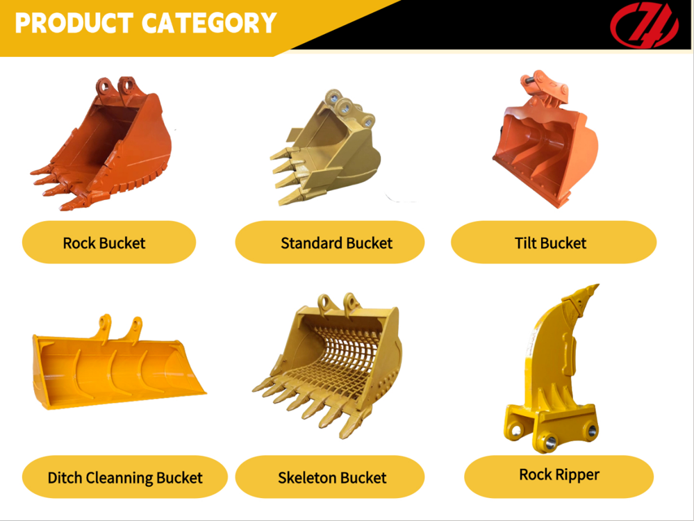 High Performance Excavator Rock Bucket for Tough Jobs