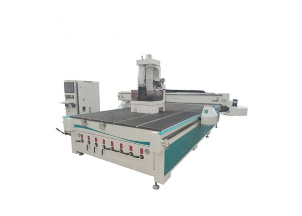Wooden Door Design Making CNC Router Machine Three Spindles Process Center