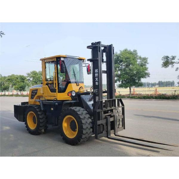Fast Delivery ET40 4ton Rough Terrain Forklift Diesel 4x4 4 Wheel Drive Off Road Lifter Forklift