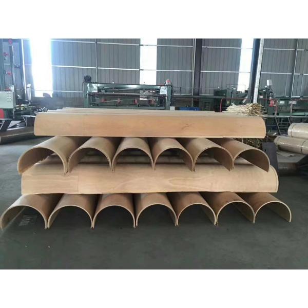 Rotary Die Board Cutting Curved Plywood with Full Poplar Material and UV Varnish