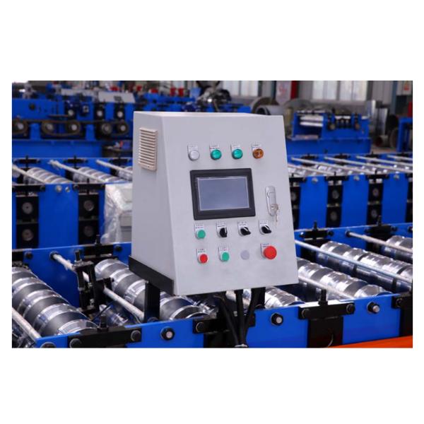 Shaft 75mm Thickness 0.3-0.8mm Metal Roofing Panel Roll Forming Machine