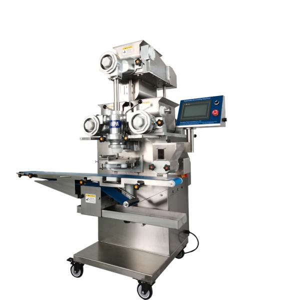 Spiral Type Cookie Biscuit P170 Automatic Encrusting Machine Double Filling