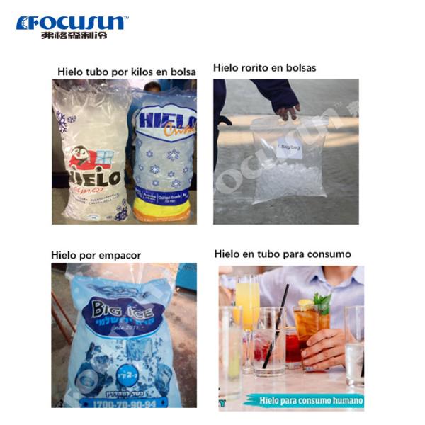 Modern Design 10Ton/24hrs Crystal Tube Ice Machine for Drinks in Industrial Size