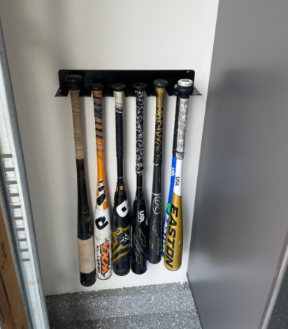 16 Bat Metal Baseball Bat Rack Holder для кладки спортивного оборудования