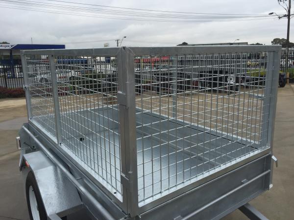 Hot Dipped Galvanized Heavy Duty 10x5 Cage, Mesh Cage, Stock Crate