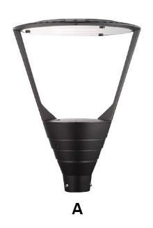 Courtyard Lights 30W 40W 60W 80W 5 Years Warranty Outdoor LED Garden Light Fixtures For Home Garden Or Landscape
