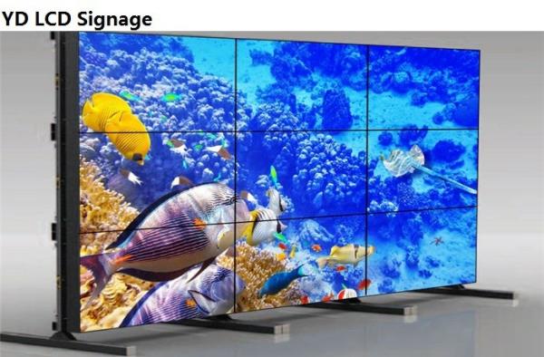 LCD splicing Panels LG Video Wall 2x2 3x3 4K Digital Monitor 3D TV Screen for control room