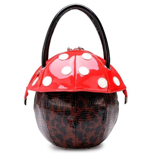 Mushroom Creative handbag fashion trend female cute cartoon character