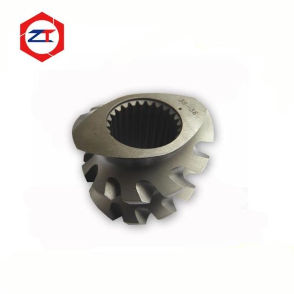Wear Resistant Twin Screw Extruder Parts , Double Screw Extruder Machine Special Screw Segement
