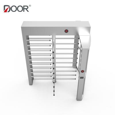Full Automatically Blushless Motor Full Height Turnstile Gate Single Lane