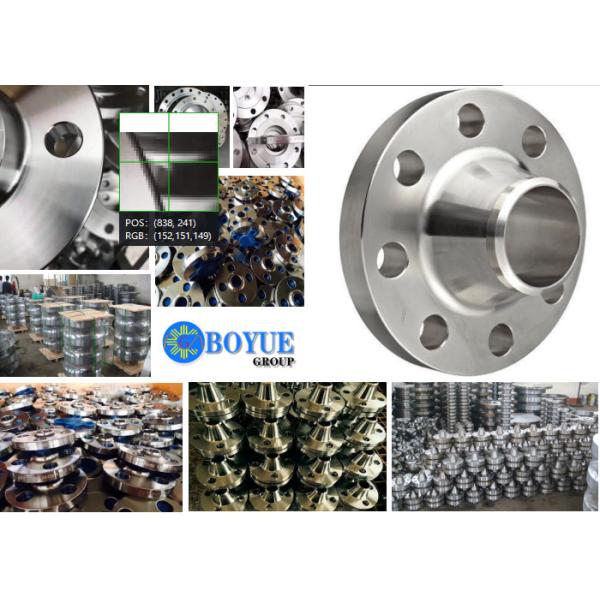 CL150-600 Flat Face Weld Neck Flange , Forged Reducing Weld Neck Flange