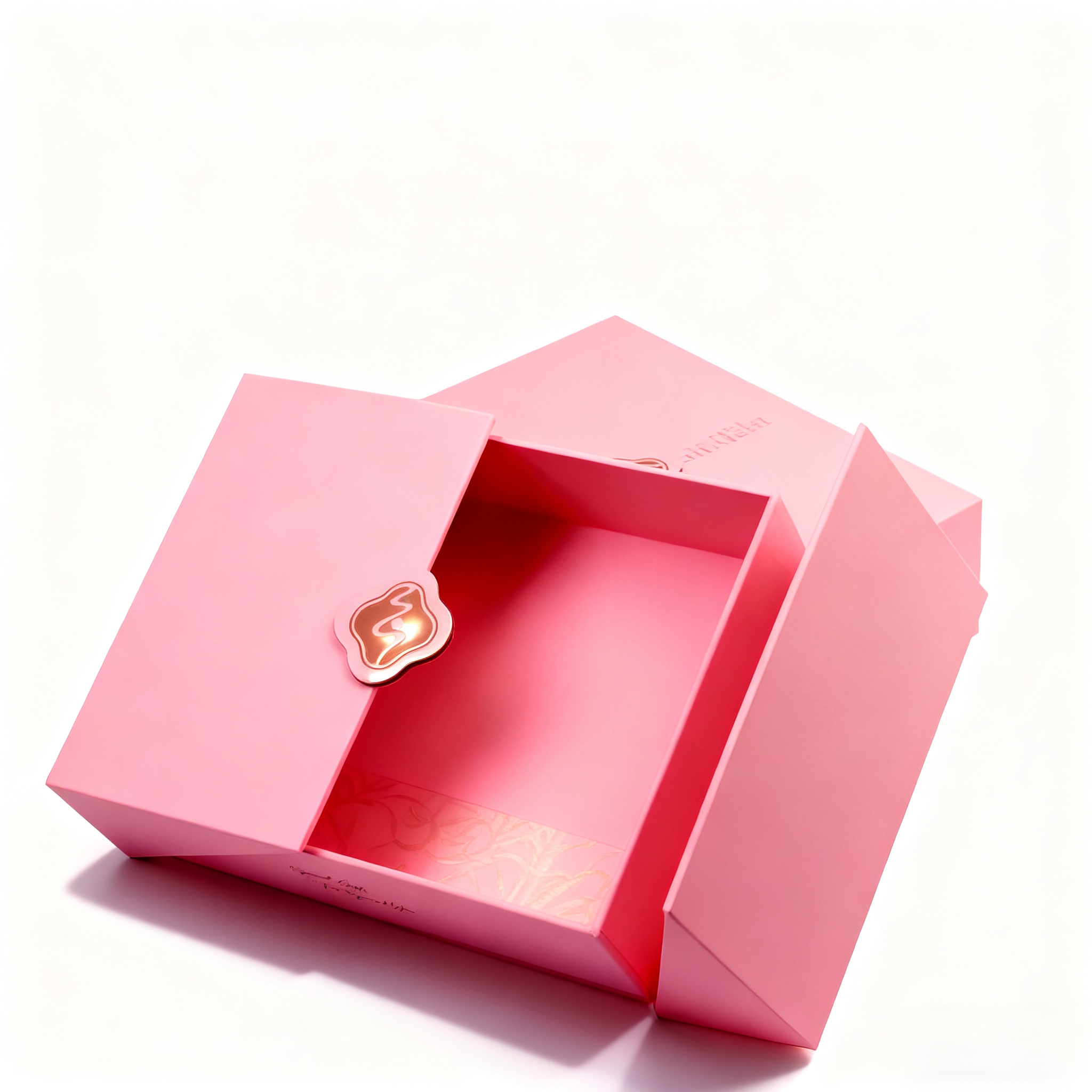 Custom Logo Factory Direct Luxury Two Doors Opened Paper Rigid Cardboard Gift Box with Magnetic Closure