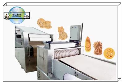 Linha de produção de biscoitos duros e moles altamente automática Equipamento de linha de processamento de biscoitos