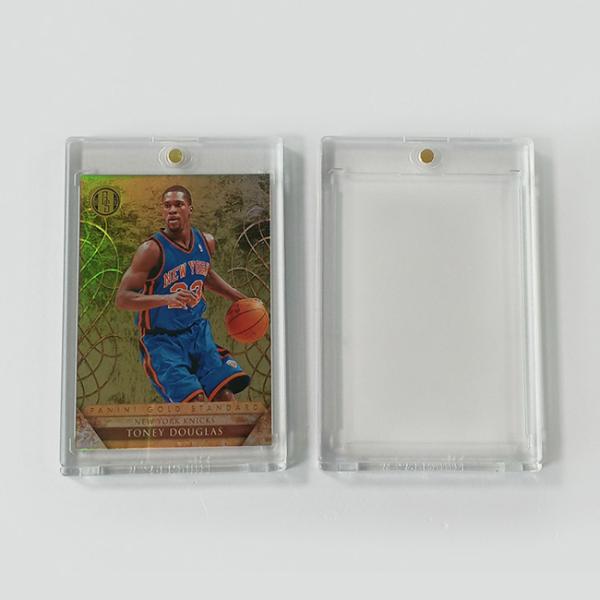 Водонепроницаемый премиальный магнитный держатель для коллекционных карт с верхней загрузкой с верхней загрузкой