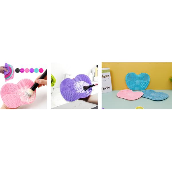 Makeup Silicone Mat Cleaner Brush Cleaning Pad